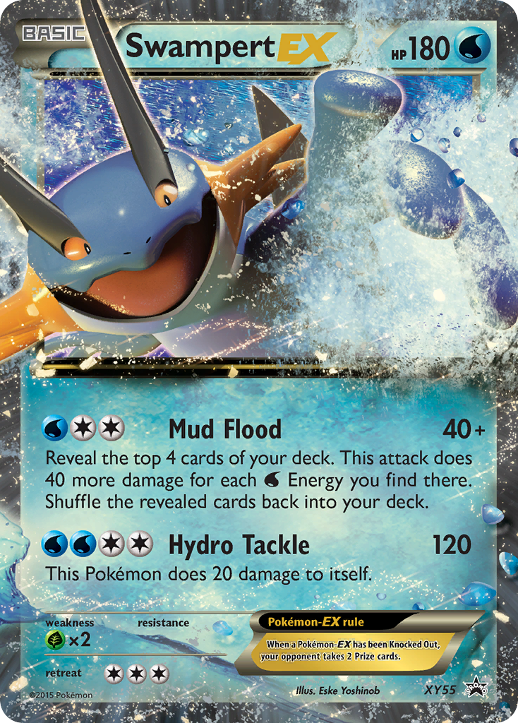 Swampert EX (XY55) [XY: Black Star Promos] | Good Games Morley