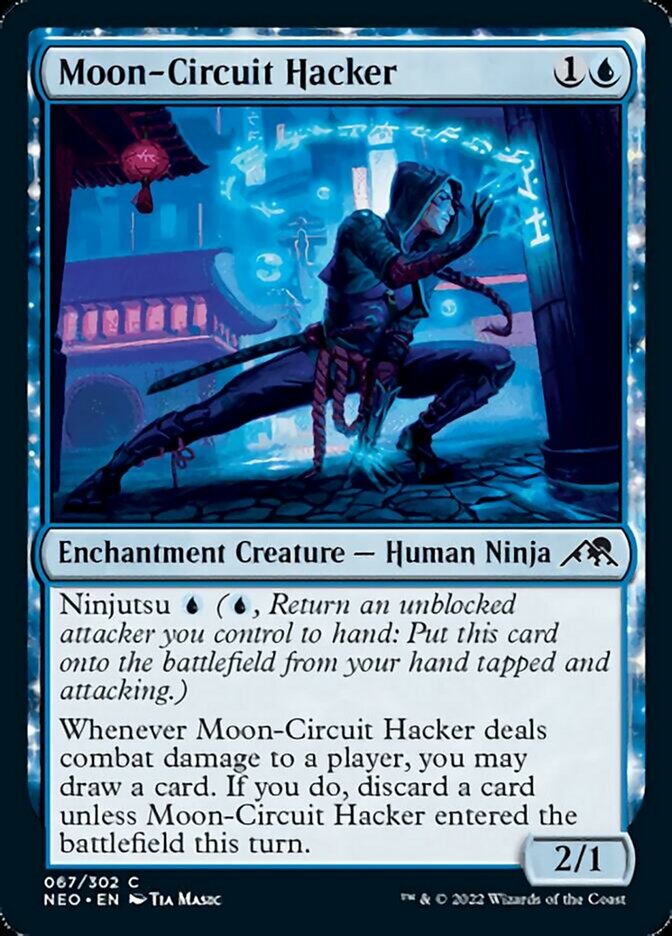 Moon-Circuit Hacker [Kamigawa: Neon Dynasty] | Good Games Morley