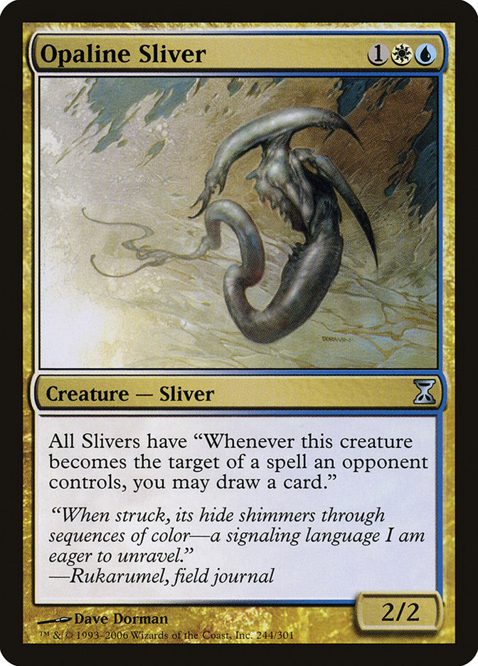 Opaline Sliver 244/301 (Time Spiral)  | Good Games Morley