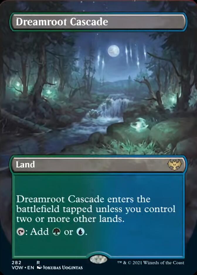 Dreamroot Cascade (Borderless Alternate Art) [Innistrad: Crimson Vow] | Good Games Morley