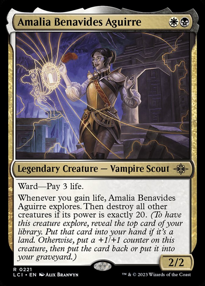 Amalia Benavides Aguirre 221/291 (The Lost Caverns of Ixalan)  | Good Games Morley