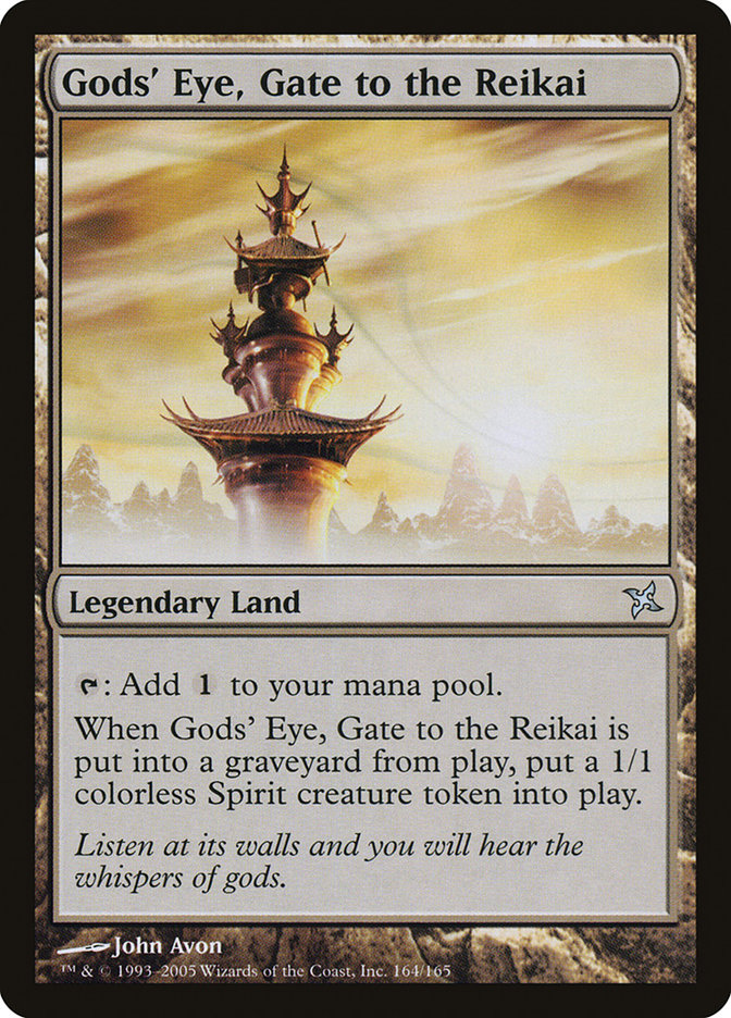 Gods' Eye, Gate to the Reikai 164/165 (Betrayers of Kamigawa)  | Good Games Morley