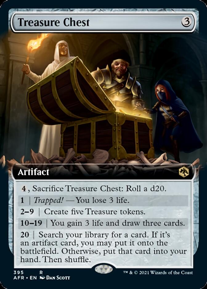 Treasure Chest (Extended Art) [Dungeons & Dragons: Adventures in the Forgotten Realms] | Good Games Morley