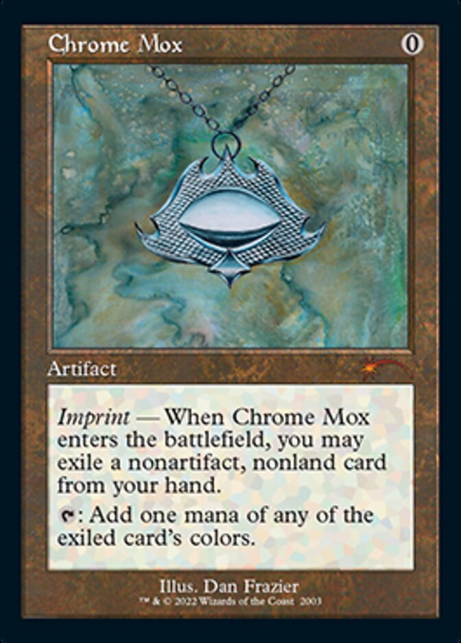Chrome Mox (Retro) [Secret Lair Countdown Kit] | Good Games Morley