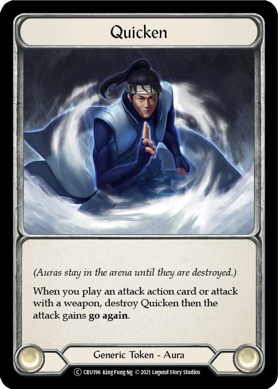 Quicken [U-CRU196-RF] (Crucible of War)  Rainbow Foil | Good Games Morley