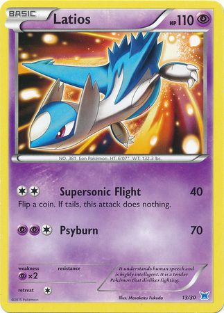 Latios (13/30) [XY: Trainer Kit 2 - Latios] | Good Games Morley