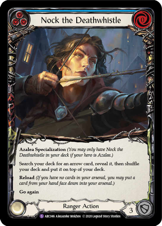 Nock the Deathwhistle [U-ARC046] (Arcane Rising Unlimited)  Unlimited Normal | Good Games Morley