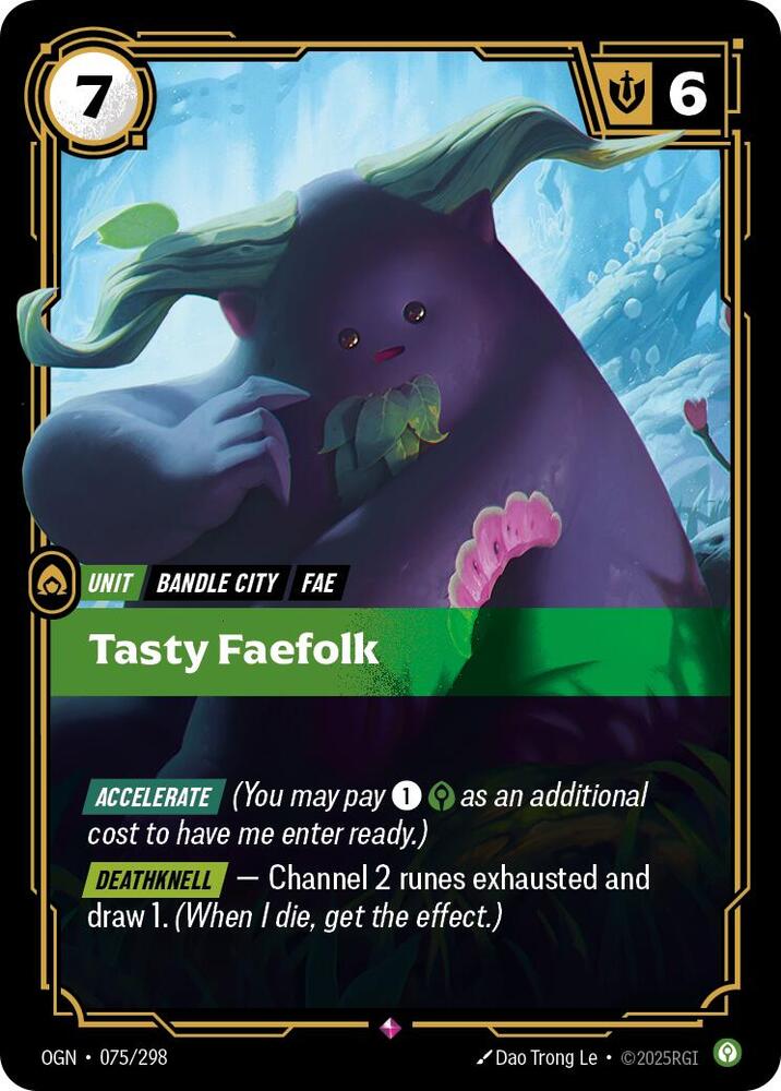 Tasty Faefolk 075/298 (Origins)  - Foil | Good Games Morley
