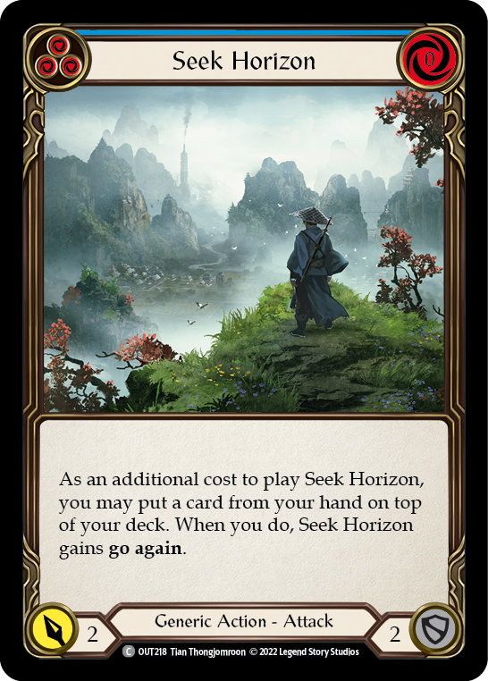 Seek Horizon (Blue) [OUT218] (Outsiders) | Good Games Morley
