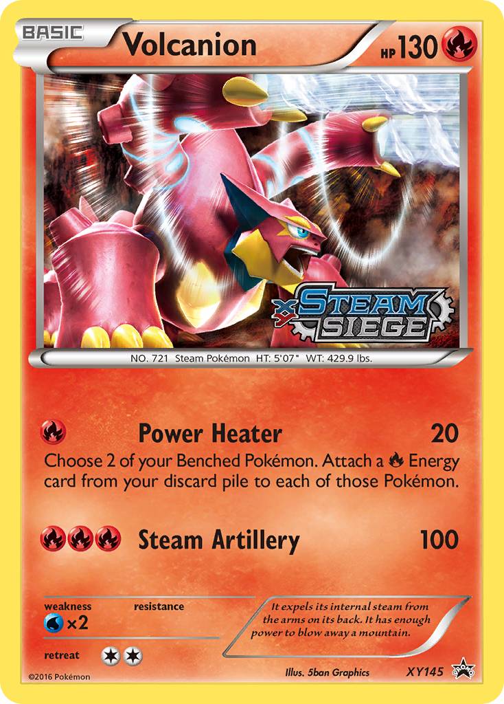 Volcanion (XY145) [XY: Black Star Promos] | Good Games Morley