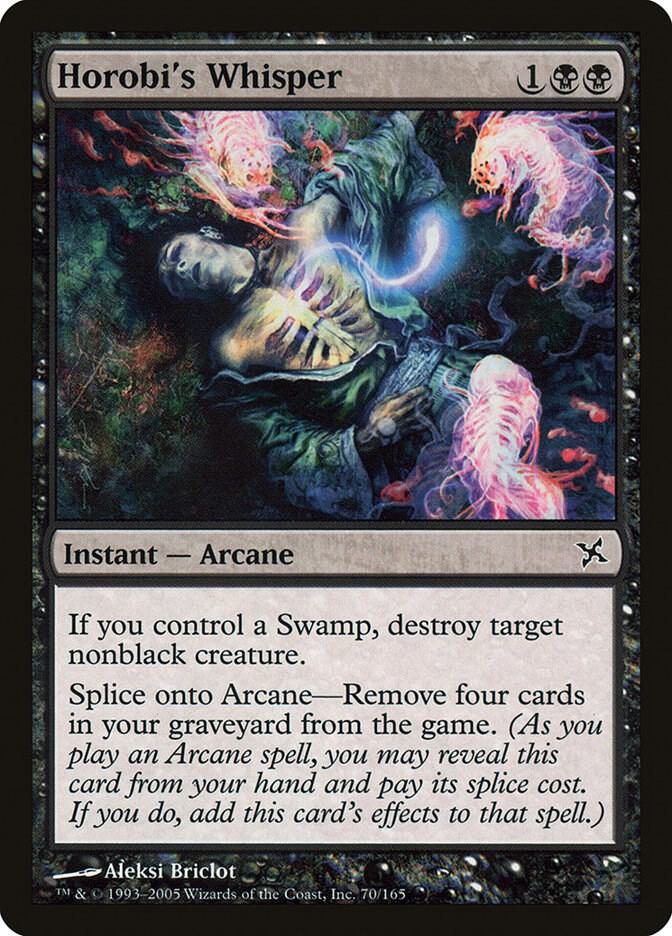 Horobi's Whisper 70/165 (Betrayers of Kamigawa)  - Foil | Good Games Morley
