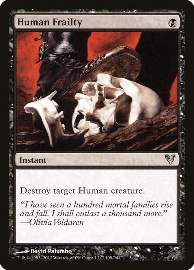 Human Frailty 109/244 (Avacyn Restored)  | Good Games Morley