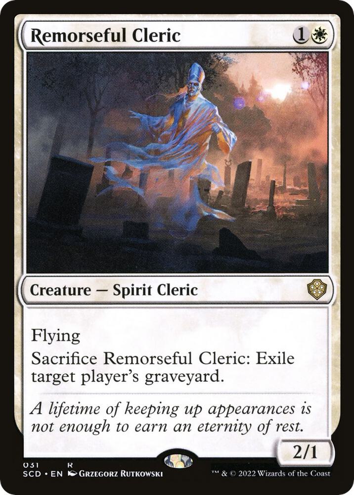 Remorseful Cleric 31/352 (Starter Commander Decks)  | Good Games Morley