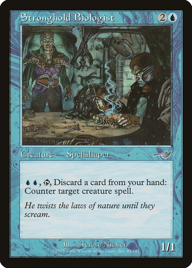 Stronghold Biologist 45/143 (Nemesis)  - Foil | Good Games Morley
