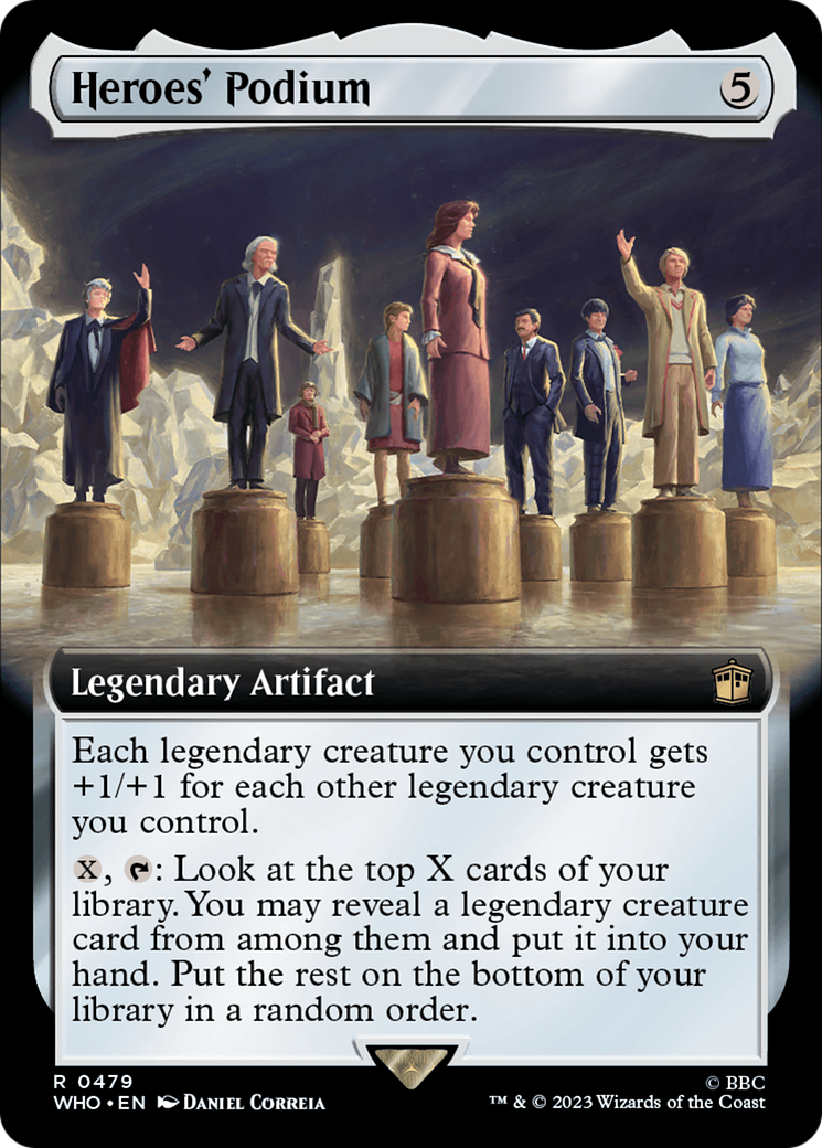 Heroes' Podium (Extended Art) [Doctor Who] | Good Games Morley