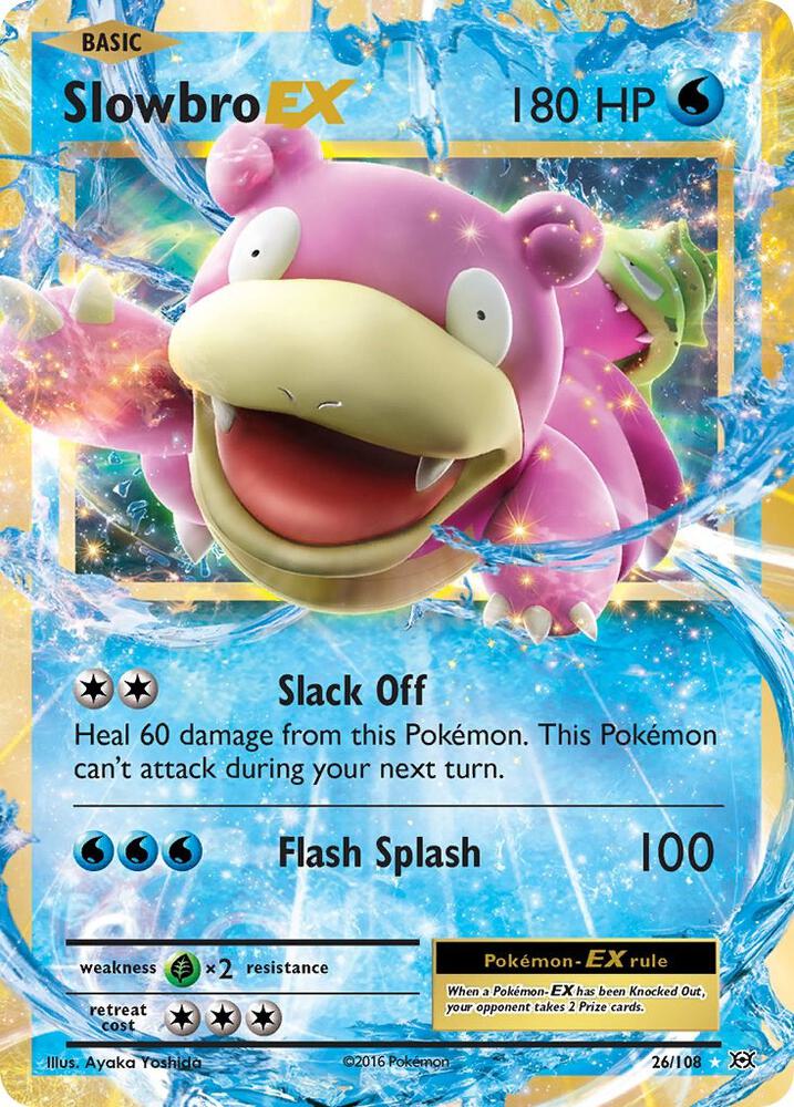 Slowbro EX 26/108 (XY - Evolutions)  - Holofoil | Good Games Morley