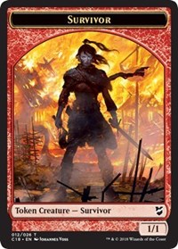 Survivor // Myr (023) Double-Sided Token [Commander 2018 Tokens] | Good Games Morley