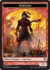 Survivor // Myr (023) Double-Sided Token [Commander 2018 Tokens] | Good Games Morley