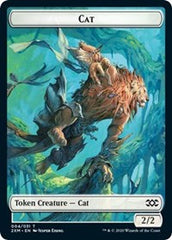 Cat // Servo Double-Sided Token [Double Masters Tokens] | Good Games Morley