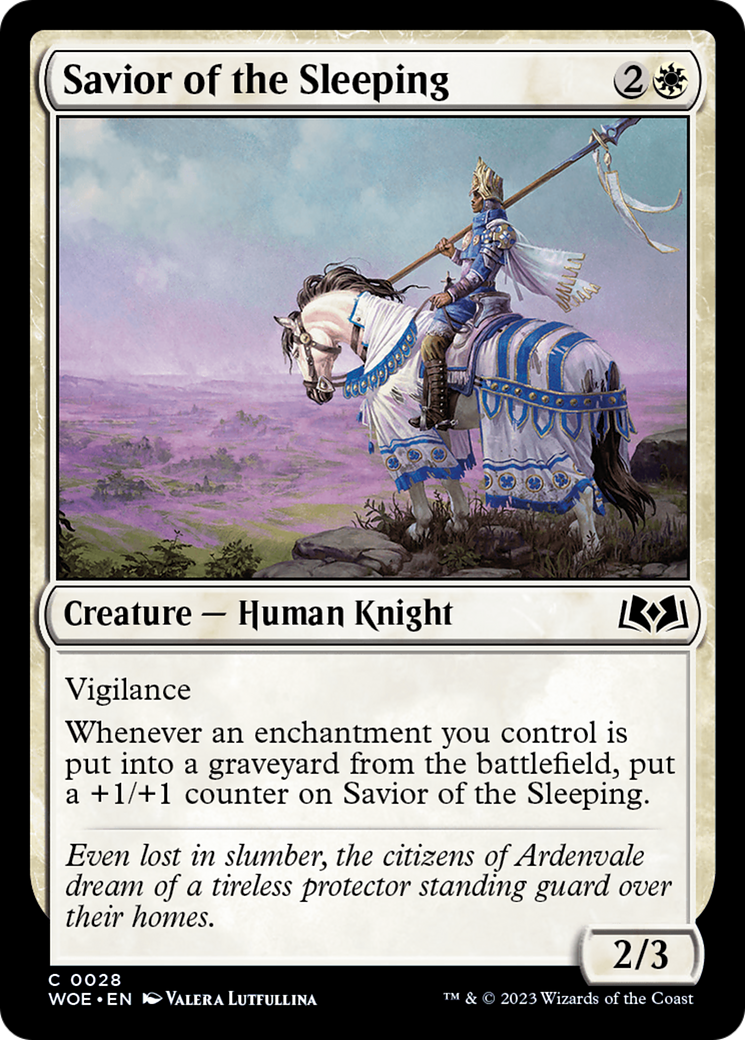 Savior of the Sleeping [Wilds of Eldraine] | Good Games Morley