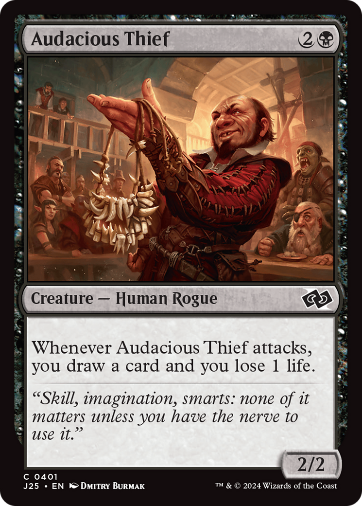 Audacious Thief [Foundations Jumpstart] | Good Games Morley