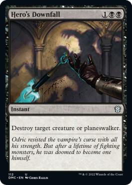 Heros Downfall 112/50 (Commander: Dominaria United)  | Good Games Morley