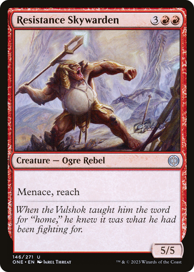 Resistance Skywarden [Phyrexia: All Will Be One] | Good Games Morley