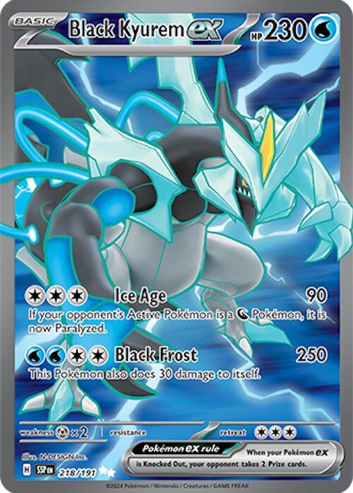 Black Kyurem ex 218/191 (SV08: Surging Sparks)  - Holofoil | Good Games Morley