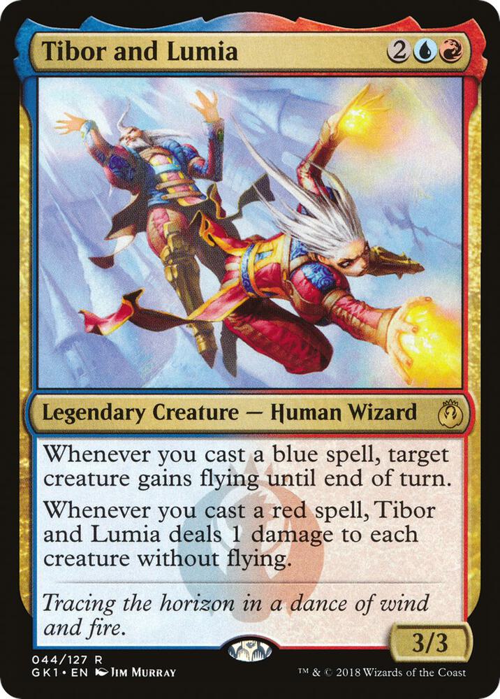 Tibor and Lumia 44/127 (Guilds of Ravnica: Guild Kits)  | Good Games Morley
