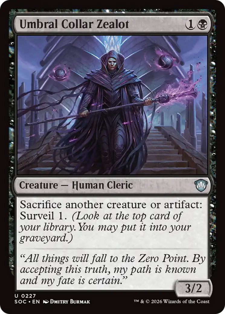 Umbral Collar Zealot [Secrets of Strixhaven Commander] | Good Games Morley