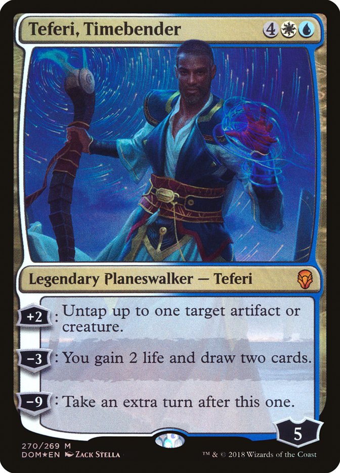 Teferi, Timebender 270/269 (Dominaria)  - Foil | Good Games Morley