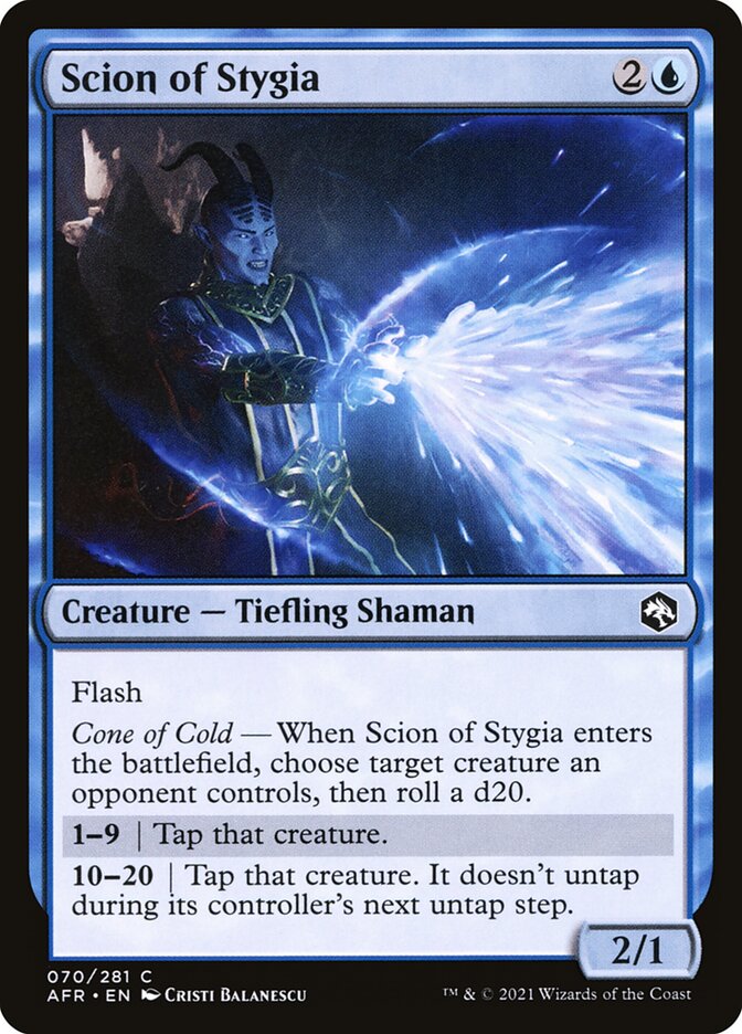 Scion of Stygia 70 (Adventures in the Forgotten Realms)  - Foil | Good Games Morley