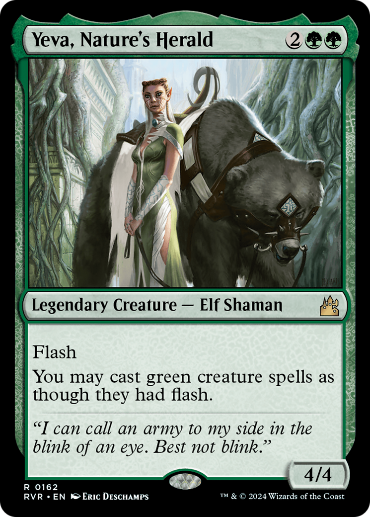 Yeva, Nature's Herald [Ravnica Remastered] | Good Games Morley