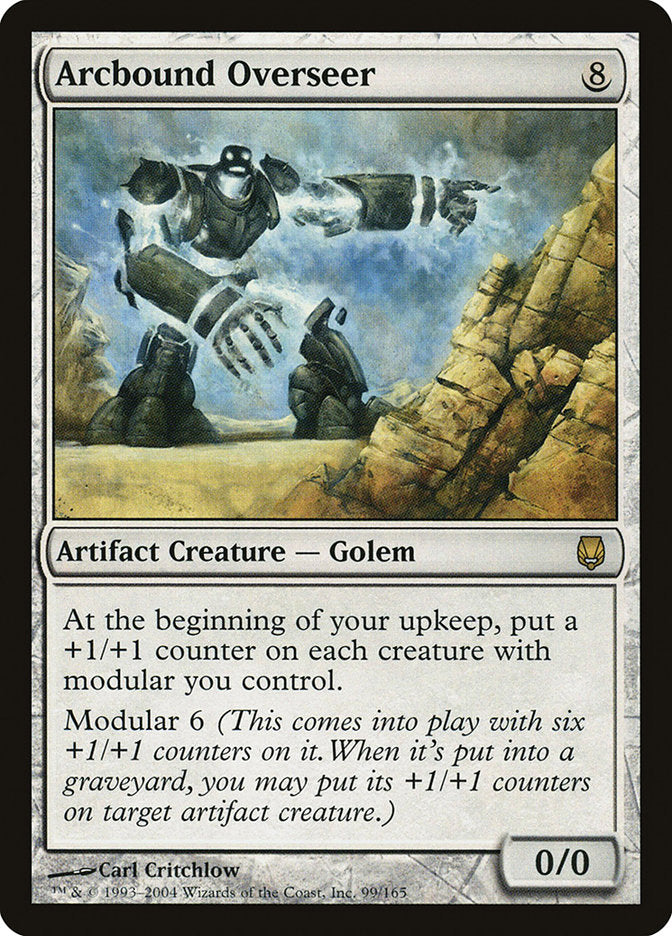 Arcbound Overseer 99/165 (Darksteel)  | Good Games Morley