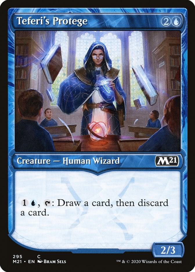 Teferi's Protege 295 (Core Set 2021)  - Showcase Foil | Good Games Morley