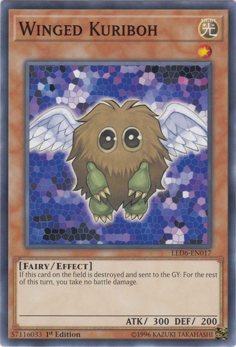 Winged Kuriboh [LED6-EN017] Common | Good Games Morley