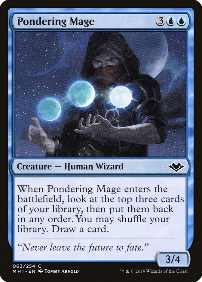 Pondering Mage 63/254 (Modern Horizons)  | Good Games Morley