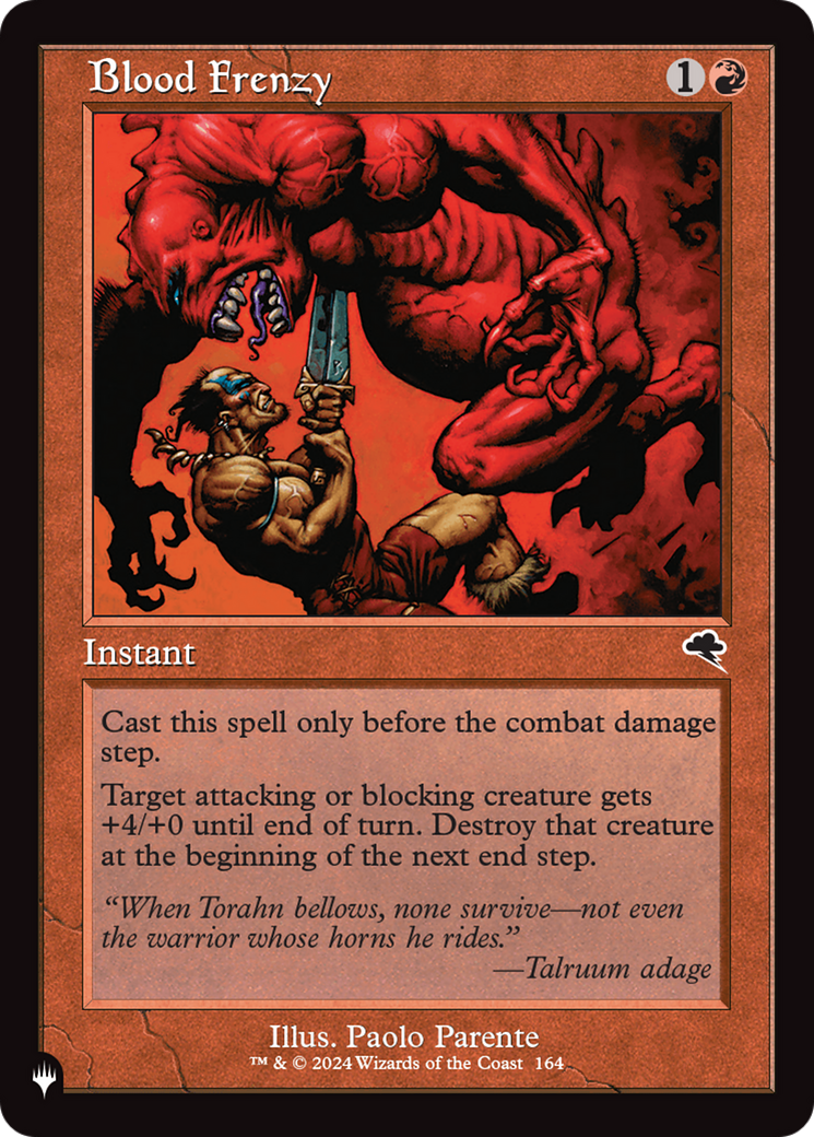 Blood Frenzy [The List] | Good Games Morley