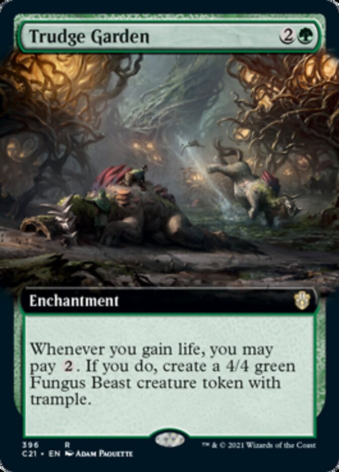 Trudge Garden (Extended Art) [Commander 2021] | Good Games Morley