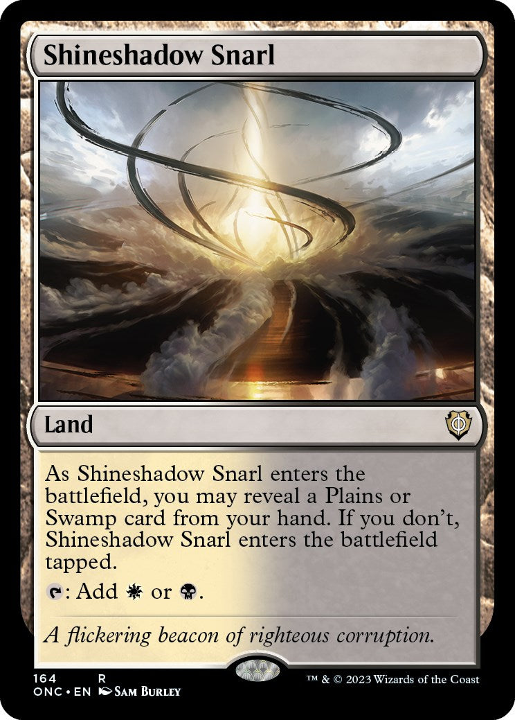 Shineshadow Snarl [Phyrexia: All Will Be One Commander] | Good Games Morley