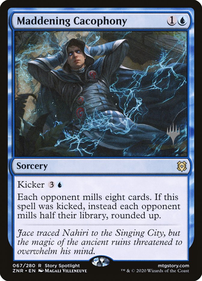 Maddening Cacophony (Promo Pack) [Zendikar Rising Promos] | Good Games Morley