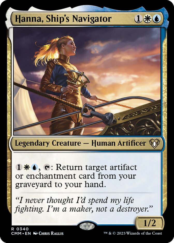 Hanna, Ship's Navigator 340/451 (Commander Masters)  | Good Games Morley