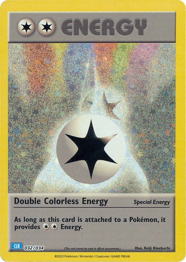 Double Colorless Energy CLB 032/034 (Trading Card Game Classic)  - Holofoil | Good Games Morley