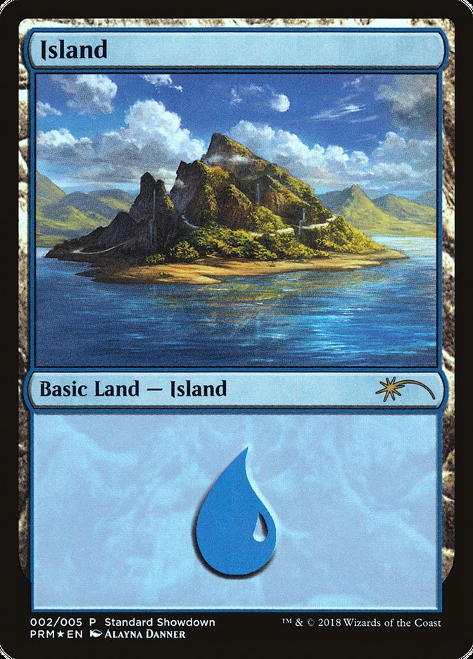 Island (Alayna Danner) [Standard Showdown Promos] | Good Games Morley