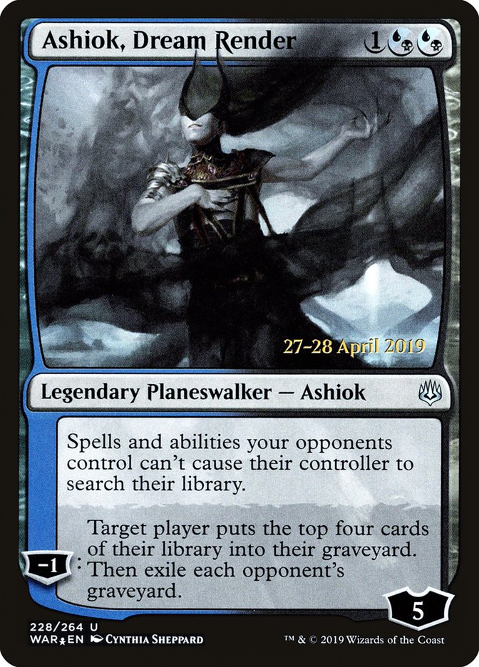 Ashiok, Dream Render [War of the Spark Prerelease Promos] | Good Games Morley