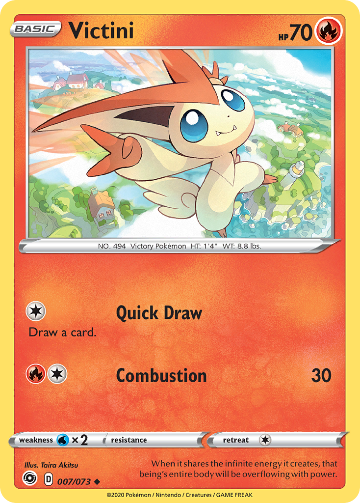 Victini (007/073) [Sword & Shield: Champion's Path] | Good Games Morley