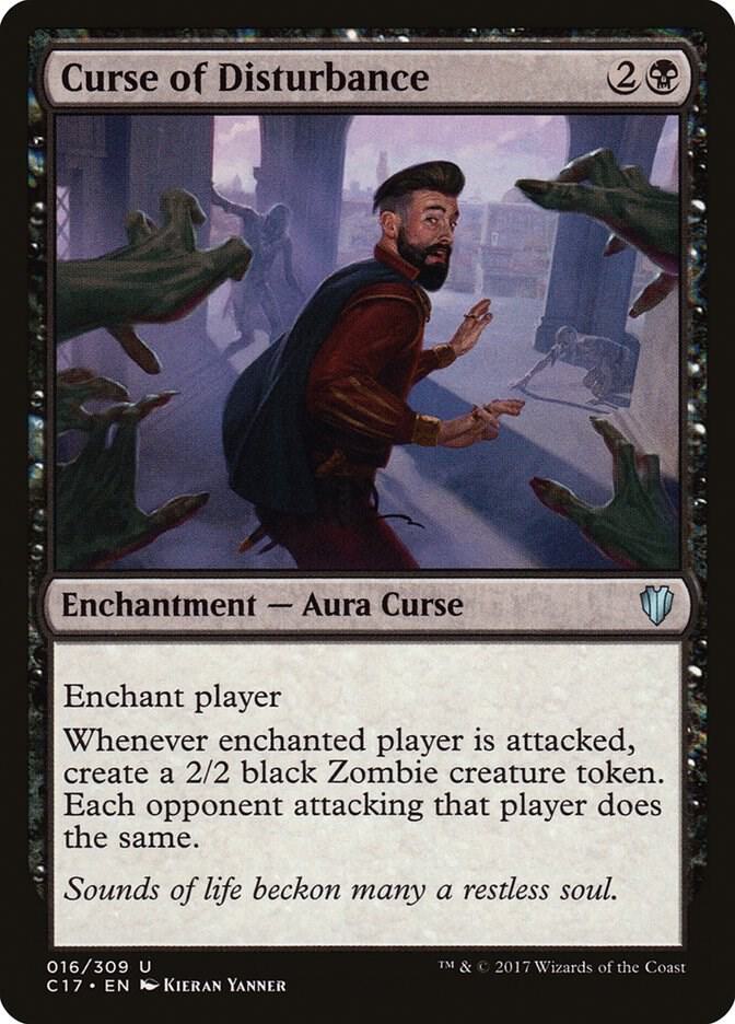 Curse of Disturbance 16/309 (Commander 2017)  | Good Games Morley