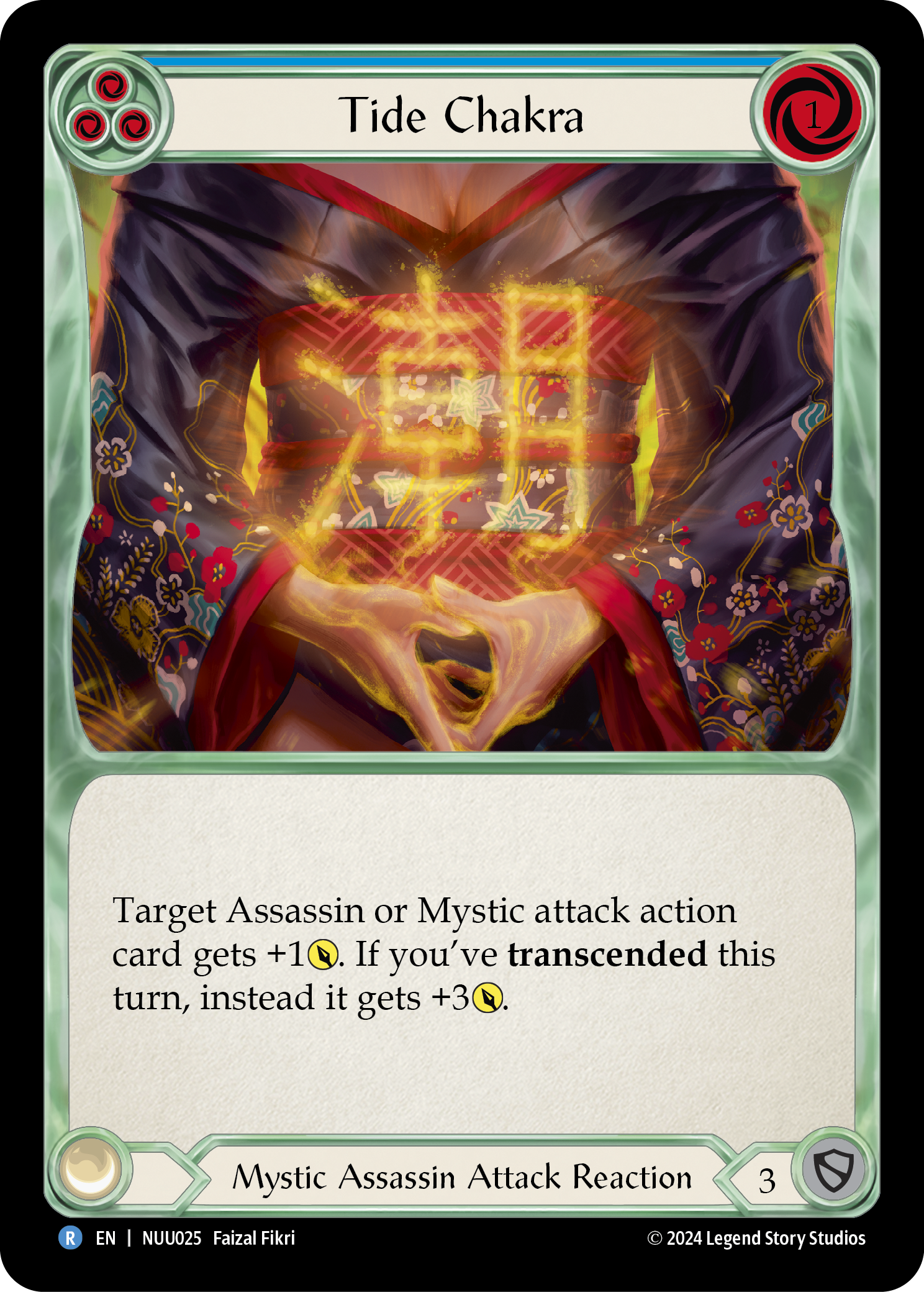 Tide Chakra [NUU025] (Part the Mistveil Nuu Blitz Deck) | Good Games Morley