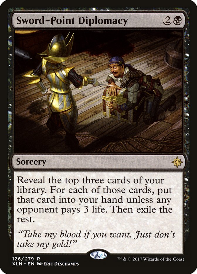 Sword-Point Diplomacy 126/279 (Ixalan)  | Good Games Morley