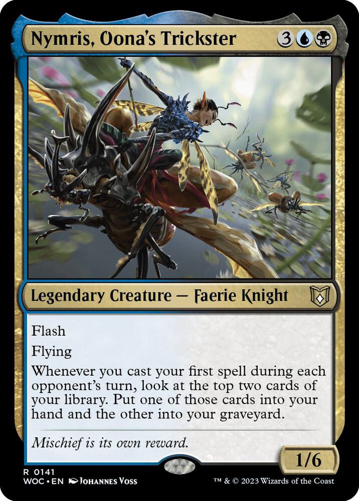 Nymris, Oona's Trickster 141/173 (Commander: Wilds of Eldraine)  | Good Games Morley